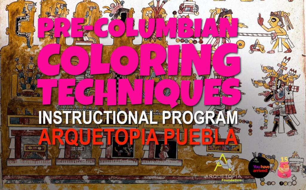 Arquetopia Pre-Columbian Coloring Techniques Residency 1a