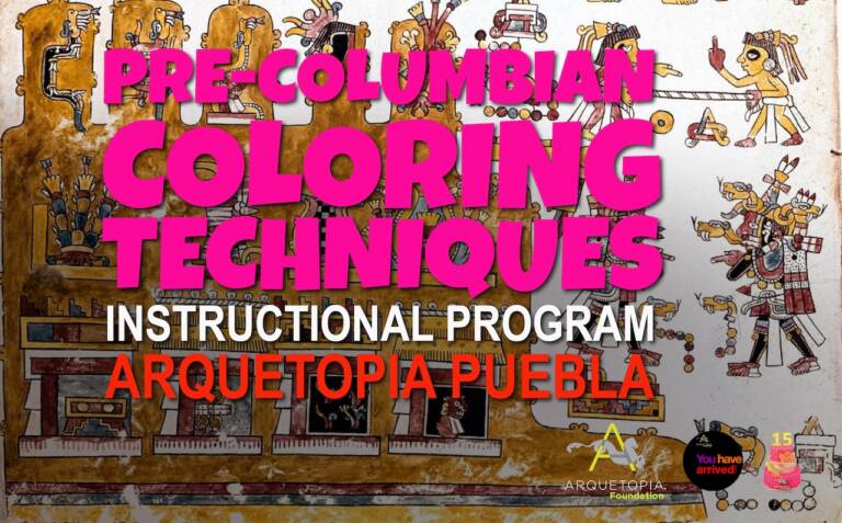 Arquetopia Pre-Columbian Coloring Techniques Residency 1a