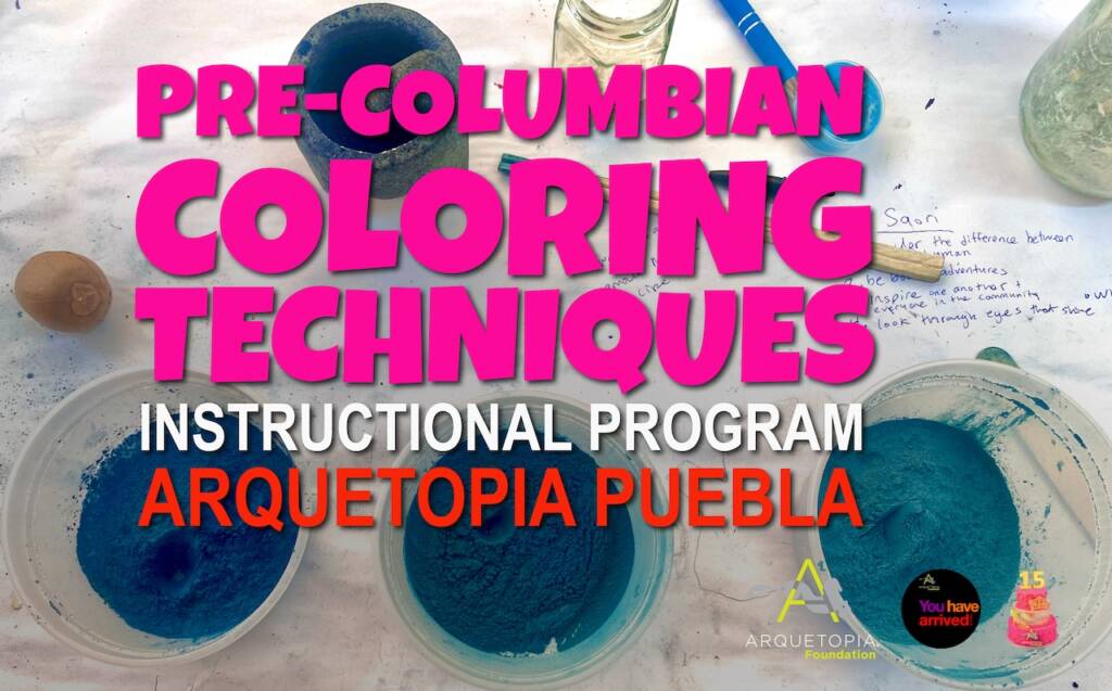 Arquetopia Pre-Columbian Coloring Techniques Residency 1b